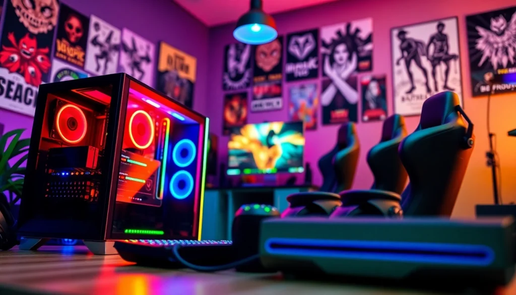 Menuju suletoto alternatif saat bermain game di ruang gaming modern dengan peralatan canggih.