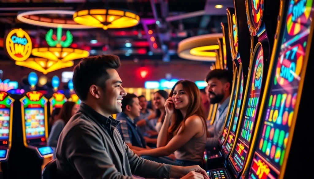 Menghadirkan pengalaman bermain menarik di bukti4d alternatif slot dengan berbagai mesin slot dan suasana kasino yang ceria.