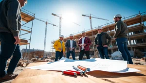 Find reputable building companies near me with skilled professionals collaborating on site.