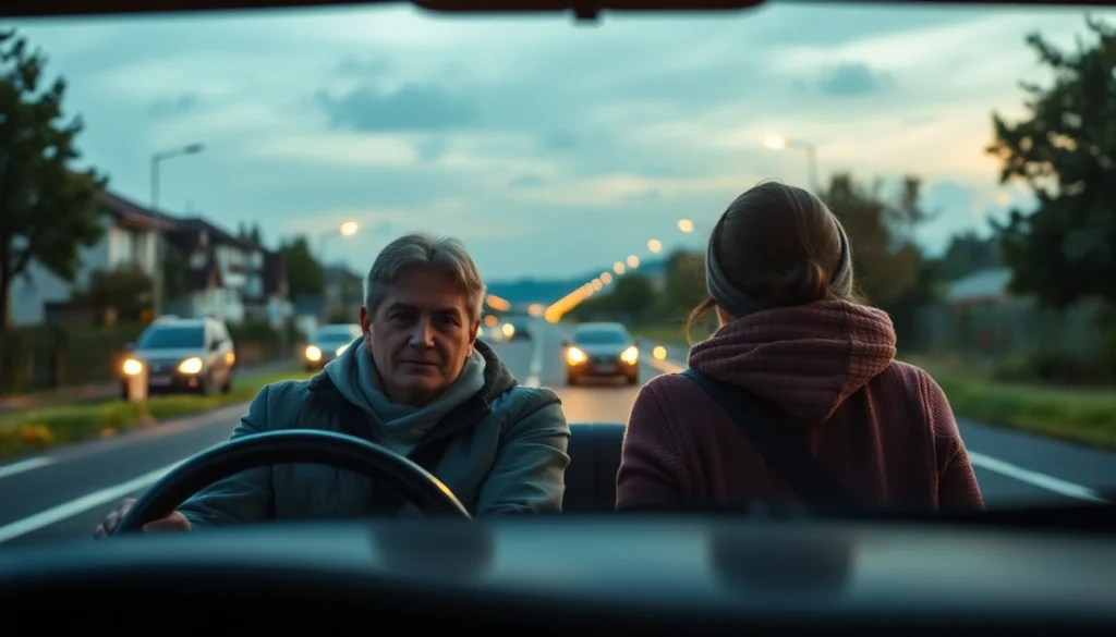 Vigneta Cehia pentru călătorii pe autostrăzi, evidențiată pe parbrizul unei mașini.