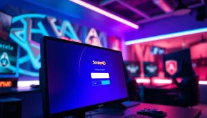 Masuk ke scater4d login game dengan tampilan modern dan menarik di lingkungan permainan.