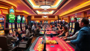 ประสบการณ์การเล่นคาสิโนที่น่าตื่นเต้นในสถานที่คาสิโนที่มีสีสัน