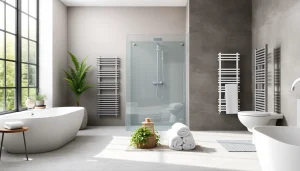 Sonni sanitär modern bathroom products enhance relaxation and style in an elegant setting.