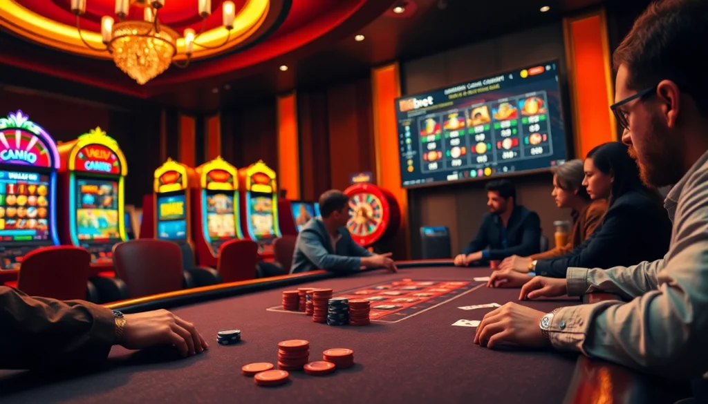 Experience luxury gaming at https://riobett.com.br with thrilling poker, roulette, and vibrant slot machines.