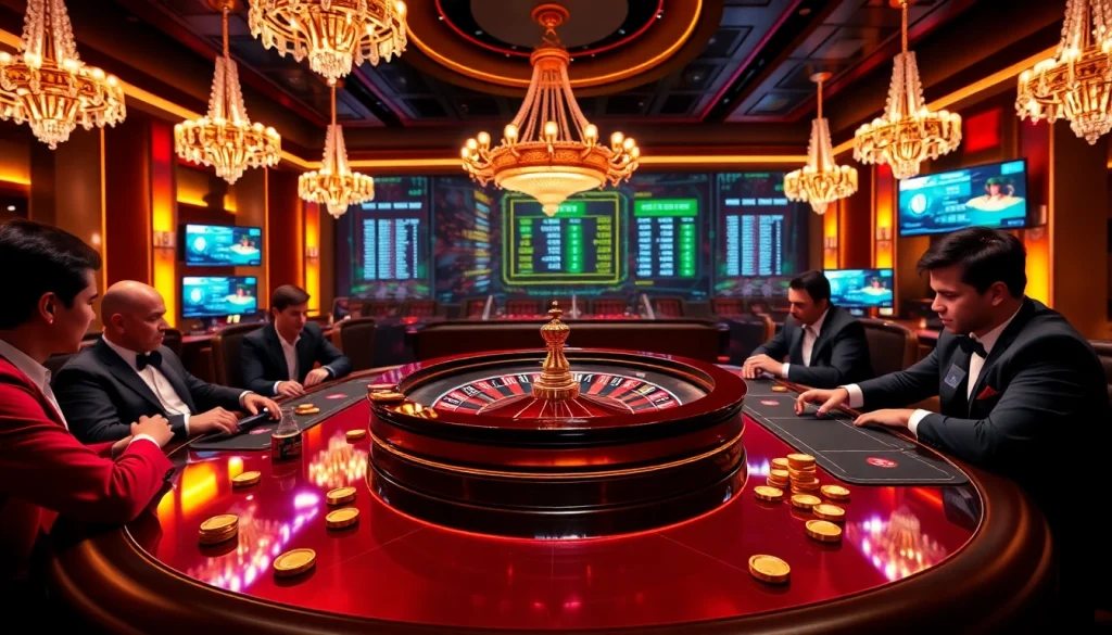 Experience the excitement of online gambling at https://bl-555.io/ with vibrant casino games and spinning roulette wheels.
