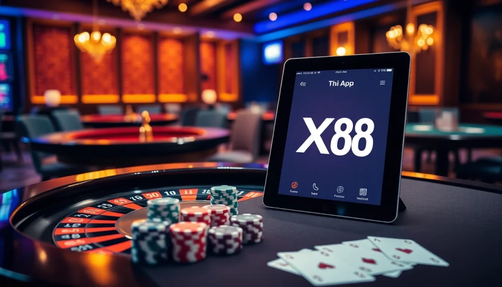 Engage with thrilling gameplay at Tải App XN88, featuring luxurious casino elements and enticing game visuals.