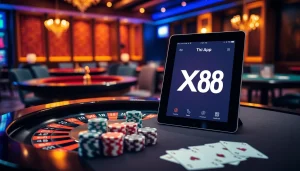 Engage with thrilling gameplay at Tải App XN88, featuring luxurious casino elements and enticing game visuals.