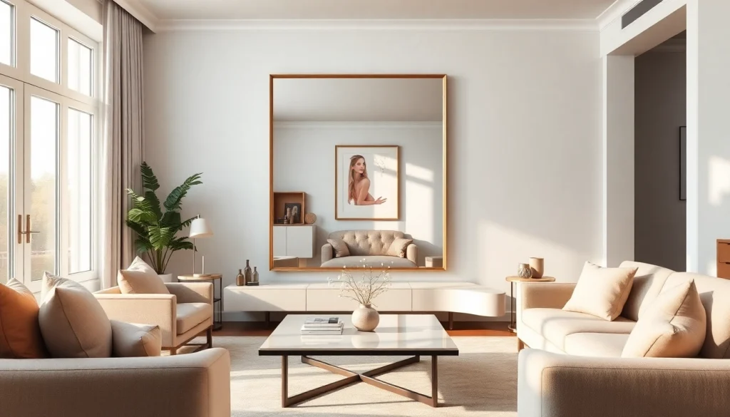 Enhance your space with bespoke designs from https://merithome.co.uk, showcasing a stylish interior mirror.