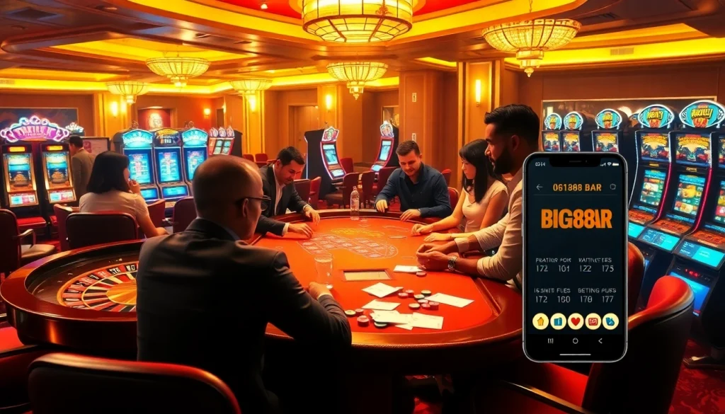 Experience the excitement of BIG88.BAR with vibrant casino games and thrilling gameplay.