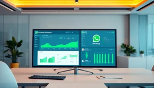 Understanding What is a CRM for WhatsApp through a modern digital workspace with integration dashboards.