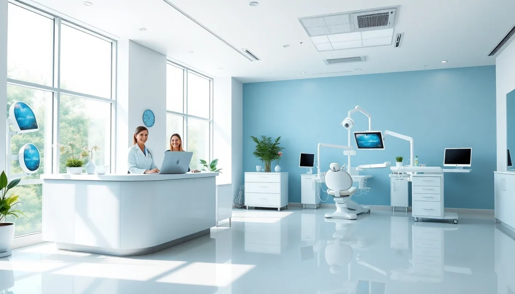 The best dental clinic in Malaysia featuring a modern reception area and advanced dental treatment equipment.