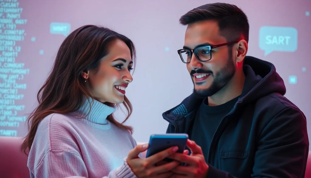 Exploring the emotional connection of sex AI through an engaging interaction between a couple and a chatbot.