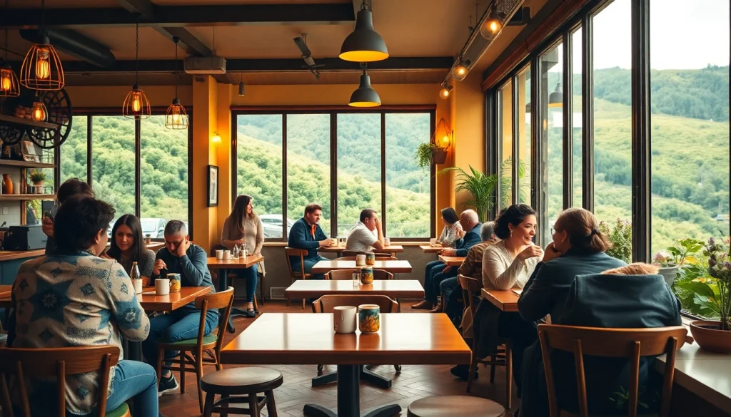 Visitez le café au bord de la frontière espagnole, un espace accueillant et convivial.
