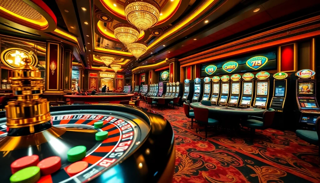 Tải 789club and enjoy immersive gaming with roulette, poker, and exciting slot machines in a luxurious casino setting.