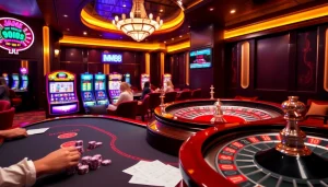 Experience high-stakes thrills at MM88.today with vibrant casino visuals and dynamic gaming action.