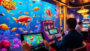 Bắn cá NK88 interface showcasing vibrant graphics and immersive gameplay experience.