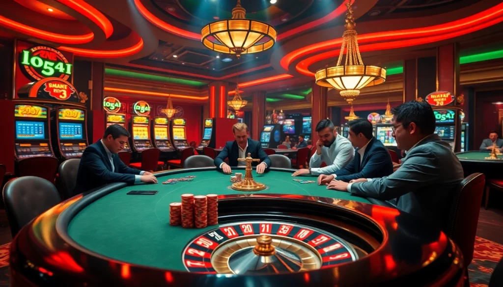 Experience the thrill of poker and slots at https://uu88joli.com/ in a luxurious casino setting.