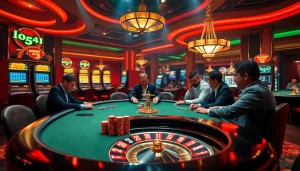 Experience the thrill of poker and slots at https://uu88joli.com/ in a luxurious casino setting.
