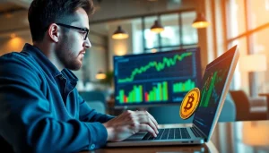 Acheter Bitcoin en ligne dans un cadre moderne avec une ambiance attrayante.