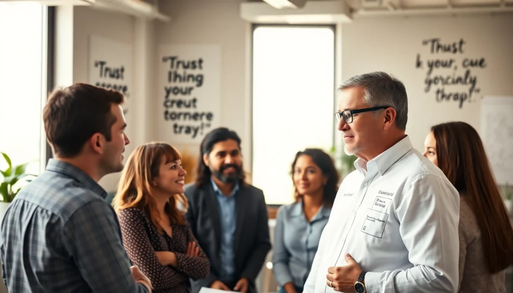 Engage with a business coaching service in a professional, collaborative office environment promoting growth.