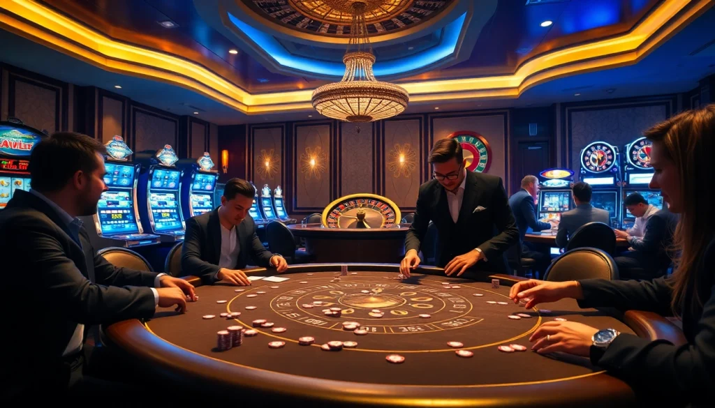 Terlibat dalam permainan poker taruhan tinggi yang mendebarkan di https://www.sr22duluth.com/, dikelilingi oleh elemen kasino yang penuh warna dan kegembiraan.