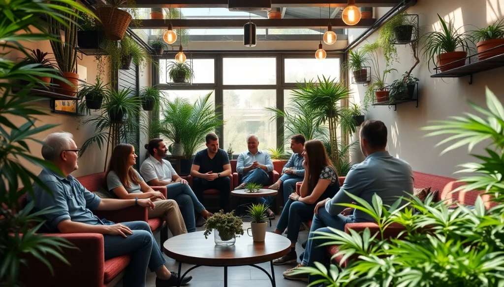 Visiting a Weed Club Lloret De Mar with a vibrant atmosphere and relaxed ambiance.