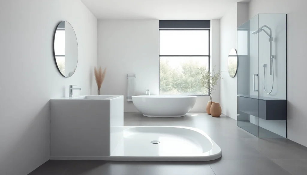 Erleben Sie die sonni Duschkabine 80x80 in einem modernen Badezimmer mit elegantem Design.