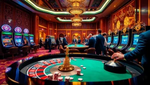 Experience the thrill of 6FF with dynamic casino tables, vibrant poker chips, and engaging gameplay.