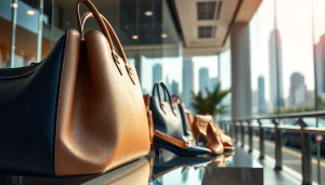 레플리카쇼핑몰에서 고품질 명품 복제품을 경험하는 세련된 분위기.