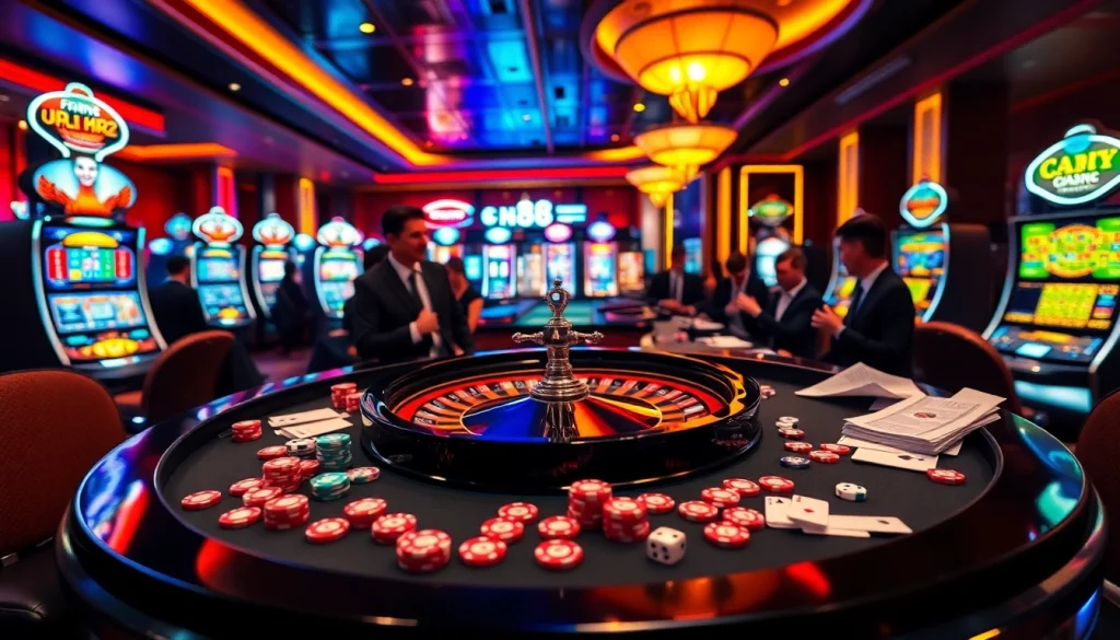 Experience a thrilling gaming atmosphere at https://nk88.sa.com/ with vibrant roulette tables full of excitement.