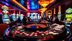 Experience a thrilling gaming atmosphere at https://nk88.sa.com/ with vibrant roulette tables full of excitement.