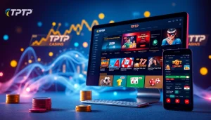 Explore the TPTP platform highlighting online betting games and exclusive bonuses.
