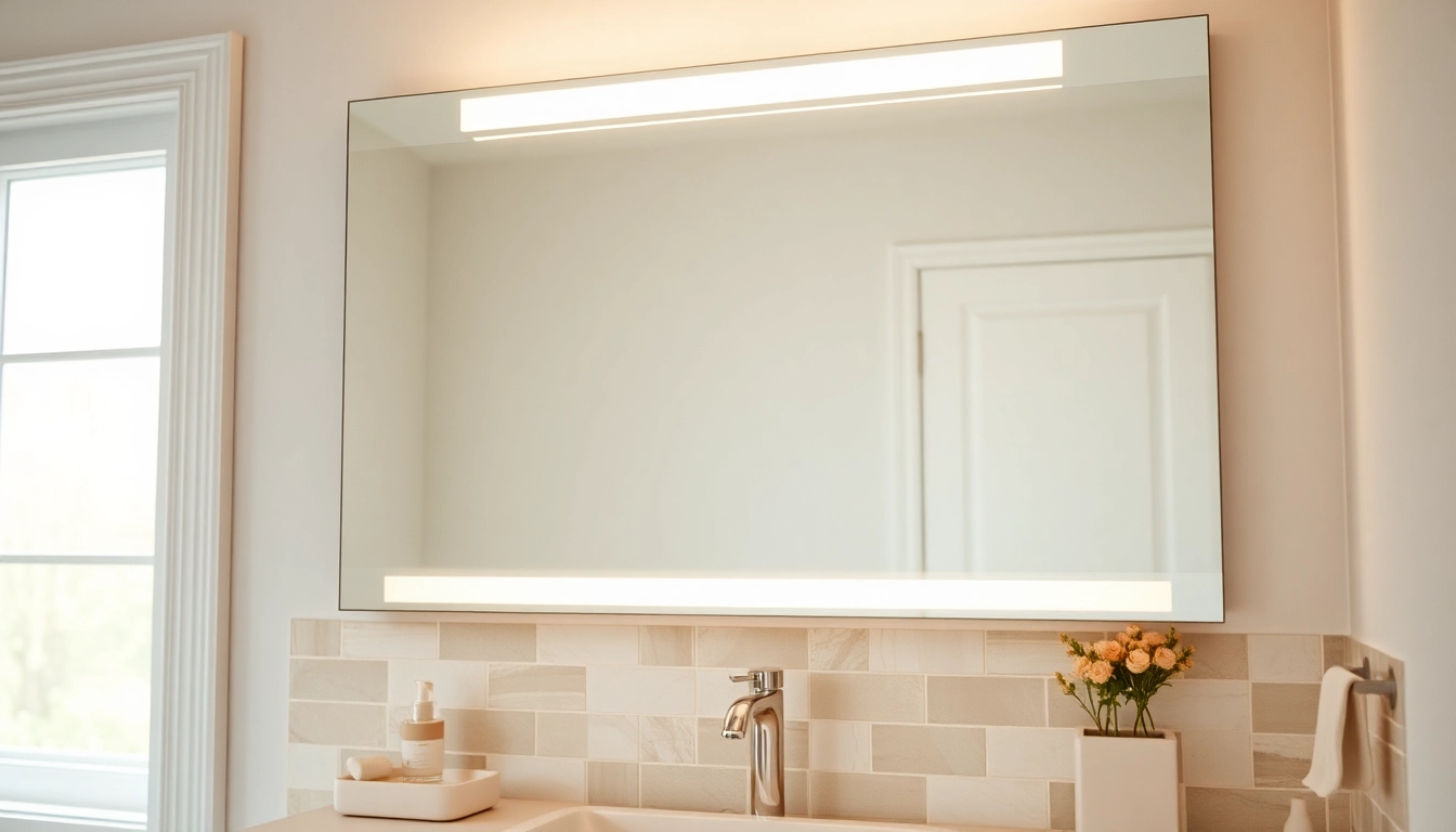 Enhance Your Space with a Bathroom Mirror with LED Light