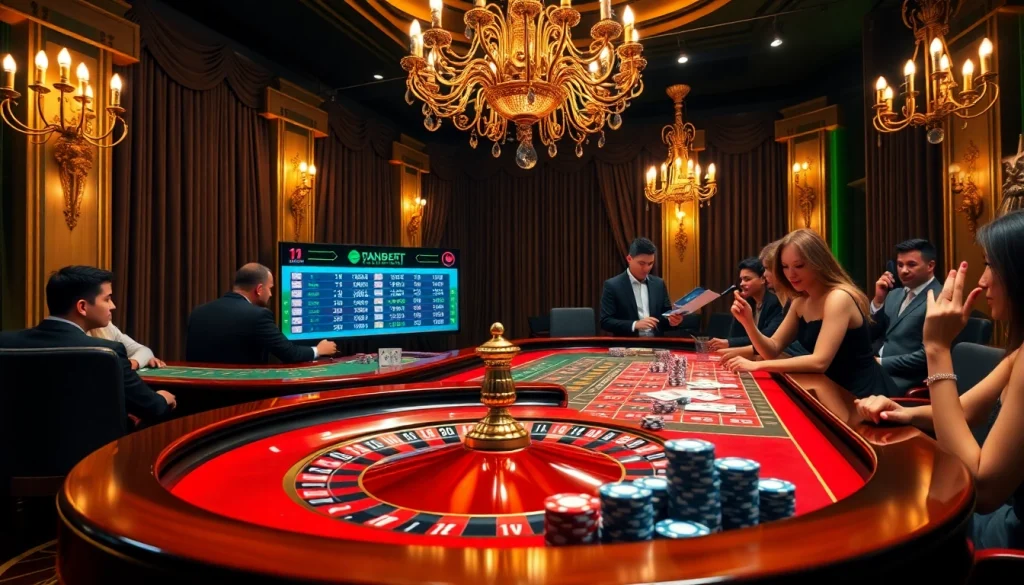 Experience exhilarating gameplay at https://11betn.com/ with high stakes at vibrant casino tables.