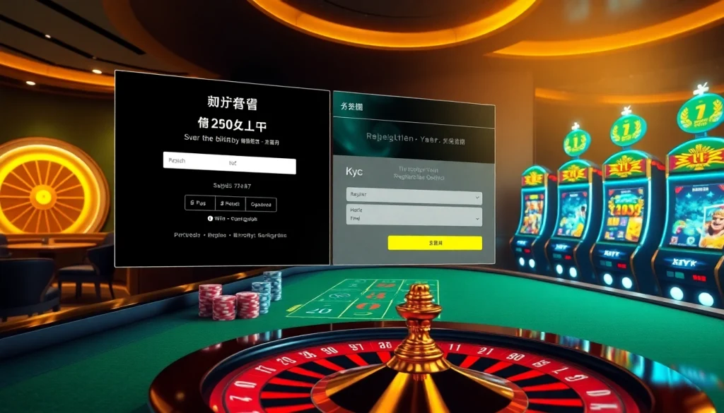 Experience excitement by registering for 바이낸스 회원가입 in a stylish virtual casino setting.