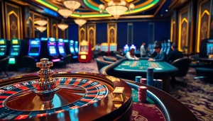 Players enjoy high-stakes gaming at tg88's luxurious casino tables filled with excitement.