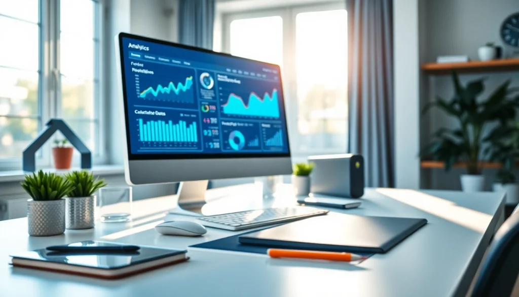 Klynt platform showcased in a vibrant digital workspace setting, symbolizing productivity.