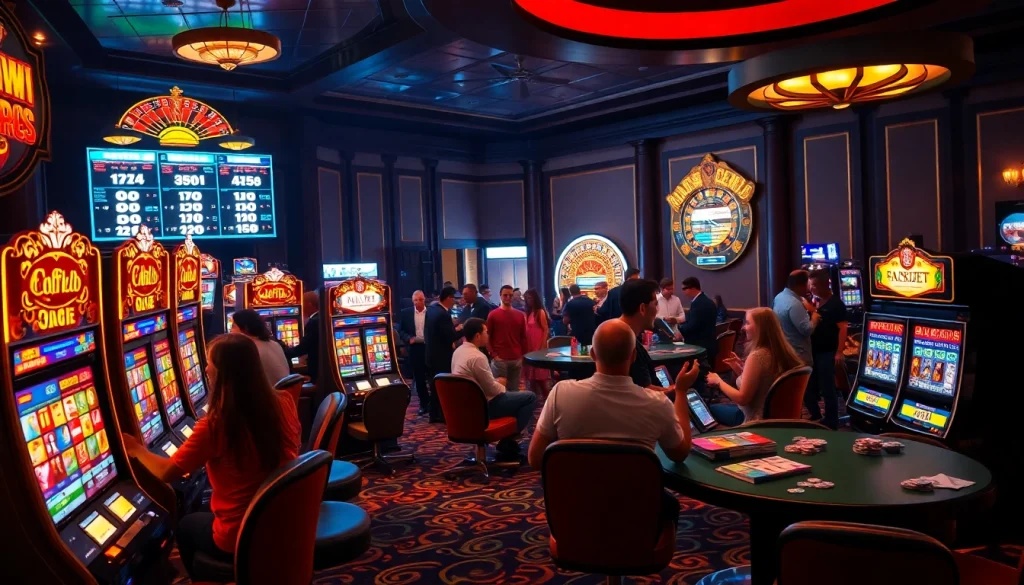 Rasakan sensasi perjudian yang mendebarkan di aurendezvousdesamis.com dengan mesin slot yang menarik dan atmosfer kasino yang semarak.