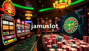 Spin the reels at jamuslot for exciting online gaming with vibrant slot machines and roulette.
