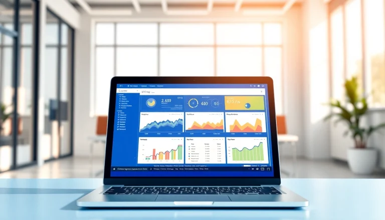 Showcasing the best sales navigator scraping tool interface in a modern office setup.