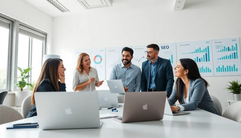 Die seo agentur bonn präsentiert innovative Strategien in einem modernen Büro.