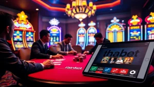 Become engaged in thrilling poker action while exploring the latest link thabet for online gambling adventures.