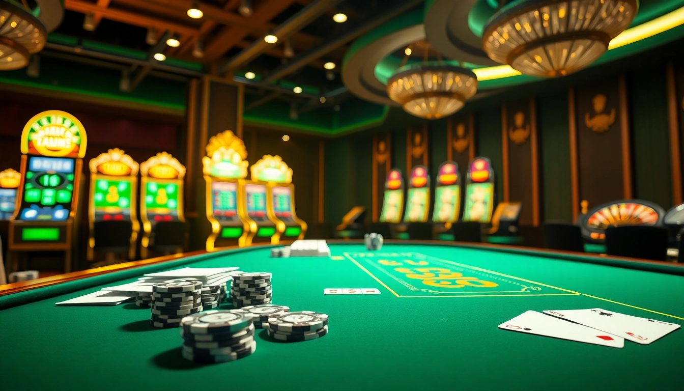 Experience the excitement of viral4d online gaming with dynamic casino visuals and vibrant slot machines.