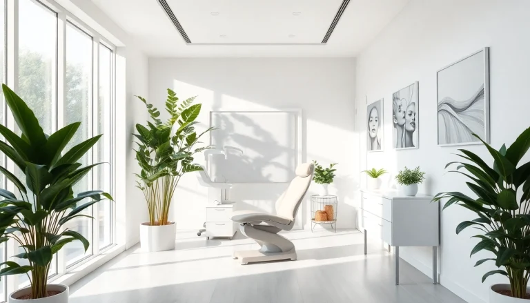 Kirkegaard Aesthetics stylish consultation area with calming decor and modern aesthetics.